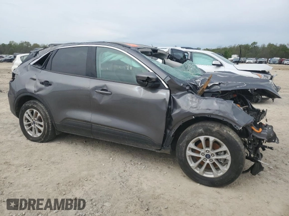2021 Ford Escape SE Hybrid with VIN 1FMCU9BZ7MUA43035, listed as a Copart auction lot 54203735 with Not provided miles and Salvage title. Bid and sale history available at DreamBid. Image 4.