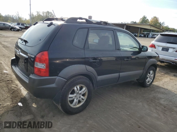 2008 Hyundai Tucson SE with VIN KM8JN72D08U897884, listed as a Copart auction lot 73511044 with 149,987 mi miles and Salvage Title. Bid and sale history available at carsss.com. Image 3.