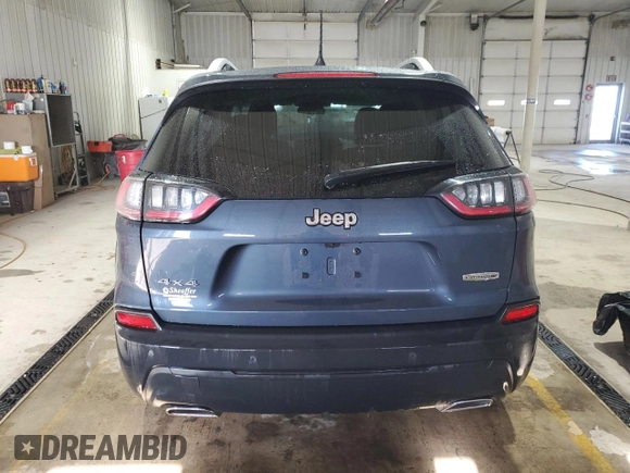 2020 Jeep Cherokee Altitude with VIN 1C4PJMLX7LD516686, listed as a Copart auction lot 50758025 with 34,450 mi miles and Salvage Title. Bid and sale history available at carsss.com. Image 6.