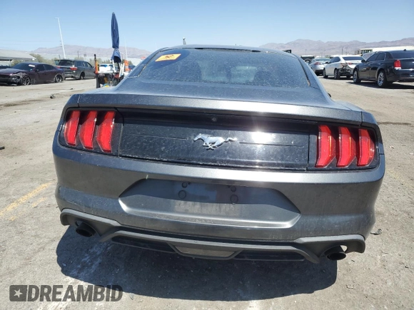 2018 Ford Mustang EcoBoost с VIN 1FA6P8TH4J5163766, выставлен на аукционе Copart как лот 53919105 с пробегом 87 196 миль миль и Списание • Salvage title. История ставок и продаж доступна на DreamBid. Изображение 6.