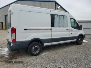 2015 Ford Transit Cargo with VIN 1FTNE2CM8FKA15795, listed as a Copart auction lot 45586105 with 262,225 mi miles and Clean title. Bid and sale history available at DreamBid. Image 3.