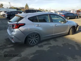 2024 Subaru Impreza Sport with VIN JF1GUAFC5R8329002, listed as a Copart auction lot 85370844 with 14,856 mi miles and Salvage Title. Bid and sale history available at carsss.com. Image 3.