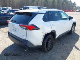2020 Toyota RAV4 LE with VIN 2T3H1RFV7LW067783, listed as a IAAI auction lot 41784640 with 54,312 mi miles. Bid and sale history available at carsss.com. Image 4.