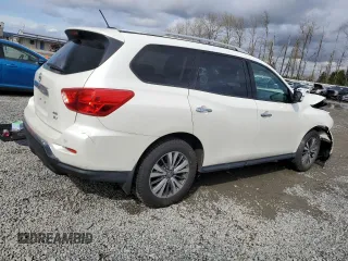 2018 Nissan Pathfinder S with VIN 5N1DR2MM8JC622454, listed as a Copart auction lot 51102095 with 95,472 mi miles and Salvage Title. Bid and sale history available at DreamBid. Image 3.