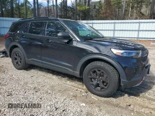 2023 Ford Explorer Timberline with VIN 1FMSK8JH8PGA13730, listed as a Copart auction lot 46119585 with 25,981 mi miles and Salvage Title. Bid and sale history available at carsss.com. Image 4.