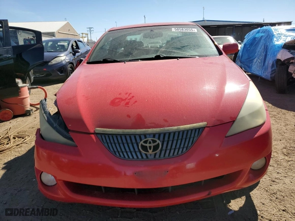 2004 Toyota Camry Solara SE with VIN 4T1CA30P94U021416, listed as a Copart auction lot 50583055 with 164,114 mi miles and Salvage Title. Bid and sale history available at carsss.com. Image 5.