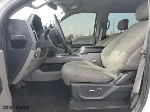 2018 Ford F-150 XL with VIN 1FTFW1E58JKE96352, listed as a Copart auction lot 52347355 with 114,780 mi miles and Salvage Title. Bid and sale history available at carsss.com. Image 7.