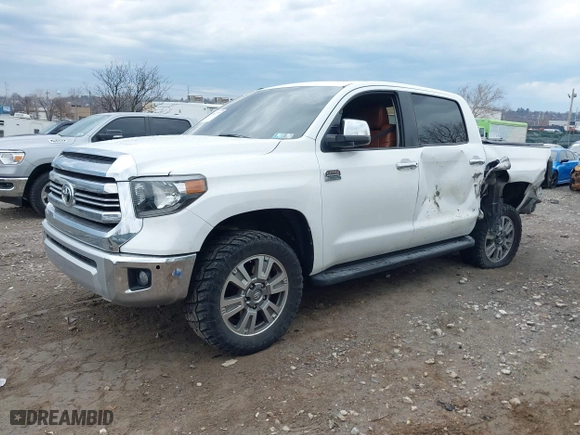 2014 Toyota Tundra 4WD Truck Platinum with VIN 5TFAY5F1XEX372177, listed as a IAAI auction lot 41687777 with NaN miles. Bid and sale history available at carsss.com. Image 16.
