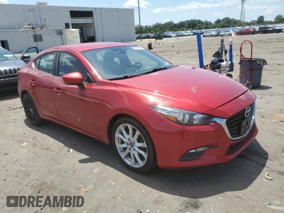 2017 Mazda 3 Touring with VIN 3MZBN1V71HM111118, listed as a Copart auction lot 60898235 with 155,473 mi miles and Salvage title. Bid and sale history available at DreamBid. Image 4.