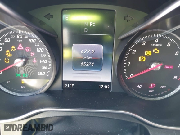 2016 Mercedes-Benz C 300 with VIN 55SWF4JB5GU149952, listed as a IAAI auction lot 42552980 with 65,274 mi miles and . Bid and sale history available at DreamBid. Image 7.