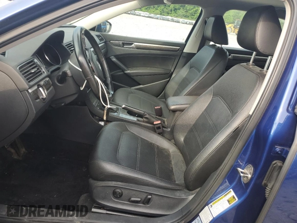 2016 Volkswagen Passat SE with VIN 1VWBT7A37GC017384, listed as a Copart auction lot 59661115 with 188,178 mi miles and Salvage title. Bid and sale history available at DreamBid. Image 7.