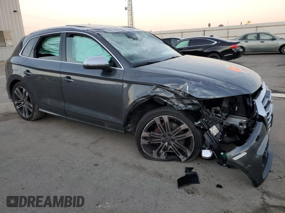 2018 Audi SQ5 Prestige with VIN WA1C4AFY9J2025127, listed as a Copart auction lot 82315573 with 44,693 mi miles and . Bid and sale history available at DreamBid. Image 4.