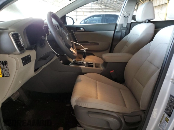 2019 Kia Sportage LX with VIN KNDPM3AC5K7527748, listed as a Copart auction lot 53169535 with 75,718 mi miles and Salvage Title. Bid and sale history available at DreamBid. Image 7.
