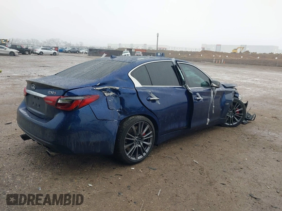 2018 Infiniti Q50 Red Sport 400 с VIN JN1FV7AP7JM460012, выставлен на аукционе IAAI как лот 41459205 с пробегом 83 618 миль миль и . История ставок и продаж доступна на DreamBid. Изображение 4.