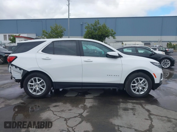 2023 Chevrolet Equinox LT with VIN 3GNAXKEG7PS115903, listed as a IAAI auction lot 42239054 with 18,032 mi miles and . Bid and sale history available at DreamBid. Image 14.