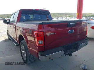 2017 Ford F-150 XL with VIN 1FTEW1EG8HKE07032, listed as a IAAI auction lot 41581560 with 71,688 mi miles. Bid and sale history available at carsss.com. Image 3.
