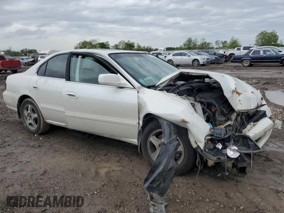 2002 Acura TL w/Navigation with VIN 19UUA56742A048728, listed as a Copart auction lot 50744665 with 0 mi miles and Salvage Title. Bid and sale history available at carsss.com. Image 4.