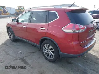 2014 Nissan Rogue SV with VIN 5N1AT2MT2EC851245, listed as a IAAI auction lot 41611370 with 172,157 mi miles. Bid and sale history available at carsss.com. Image 3.