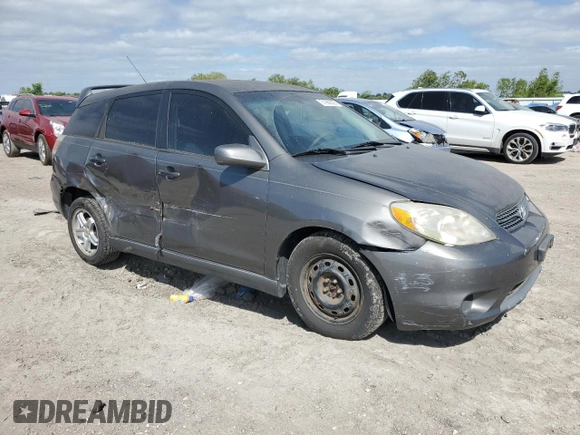 2006 Toyota Matrix STD with VIN 2T1KR32E26C614569, listed as a Copart auction lot 51956505 with 66,548 mi miles and Salvage Title. Bid and sale history available at DreamBid. Image 4.