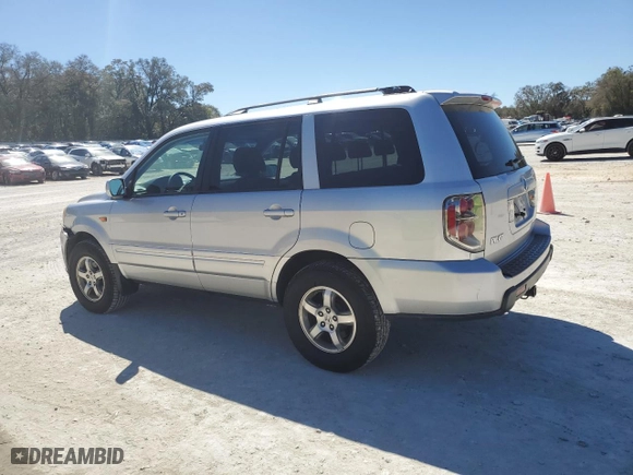 2007 Honda Pilot EX with VIN 5FNYF28407B033435, listed as a Copart auction lot 47786615 with 140,176 mi miles and Salvage Title. Bid and sale history available at carsss.com. Image 2.