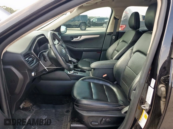 2020 Ford Escape SEL with VIN 1FMCU0H66LUB65859, listed as a Copart auction lot 60489845 with 93,019 mi miles and Salvage title. Bid and sale history available at DreamBid. Image 7.
