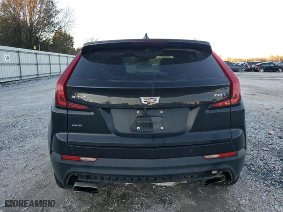 2020 Cadillac XT4 AWD Premium Luxury with VIN 1GYFZDR41LF149543, listed as a Copart auction lot 79310624 with 53,017 mi miles and Salvage Title. Bid and sale history available at carsss.com. Image 6.