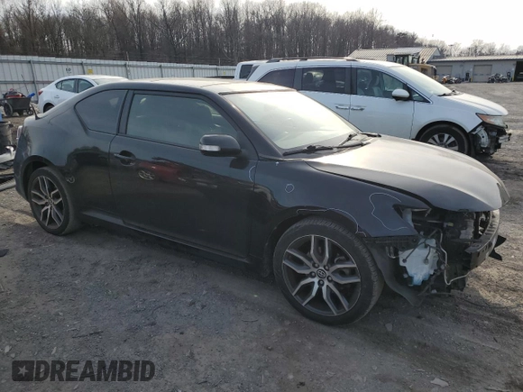 2016 Scion tC with VIN JTKJF5C79GJ018910, listed as a Copart auction lot 43444515 with 120,884 mi miles and Salvage Title. Bid and sale history available at carsss.com. Image 4.