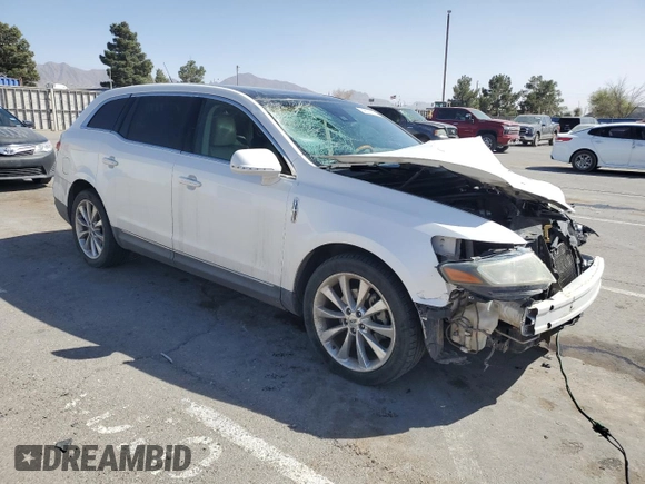 2010 Lincoln MKT EcoBoost with VIN 2LMHJ5AT6ABJ04742, listed as a Copart auction lot 48533215 with 175,565 mi miles and Salvage Title. Bid and sale history available at DreamBid. Image 4.