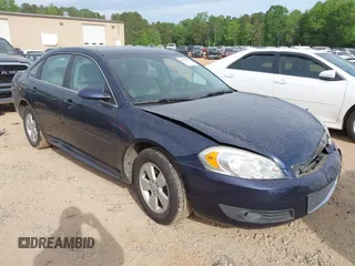 2010 Chevrolet Impala LT with VIN 2G1WB5EK0A1185340, listed as a IAAI auction lot 42094653 with 173,827 mi miles and . Bid and sale history available at DreamBid. Image 1.
