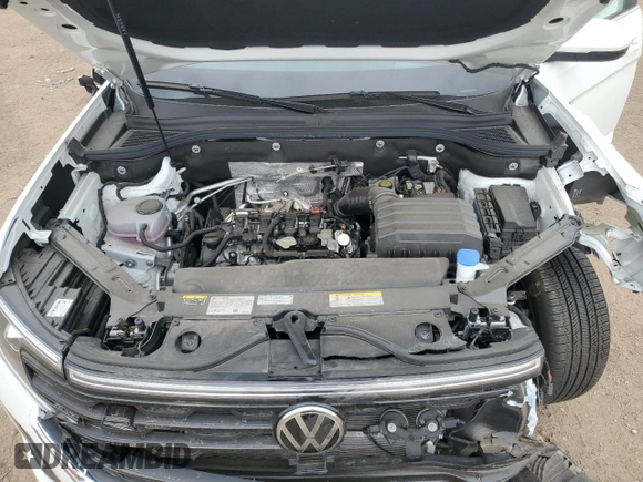 2024 Volkswagen Atlas SEL R-Line with VIN 1V2AE2CA5RC241990, listed as a Copart auction lot 53370185 with 5,294 mi miles and Salvage title. Bid and sale history available at DreamBid. Image 12.