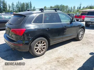 2012 Audi Q5 Premium Plus with VIN WA1LFAFP5CA094827, listed as a IAAI auction lot 42707989 with 183,135 mi miles and . Bid and sale history available at DreamBid. Image 4.