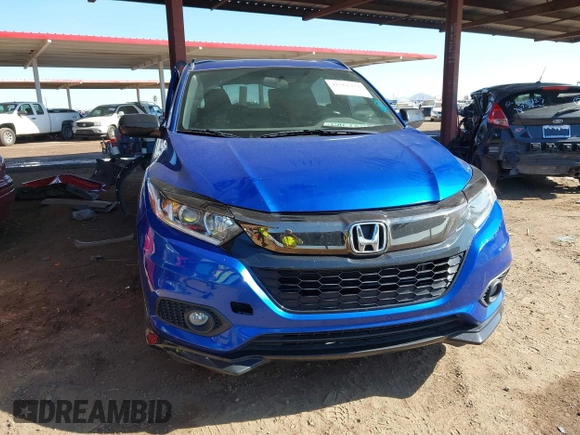 2022 Honda HR-V Sport with VIN 3CZRU6H16NM710451, listed as a IAAI auction lot 41861421 with 39,701 mi miles. Bid and sale history available at carsss.com. Image 6.