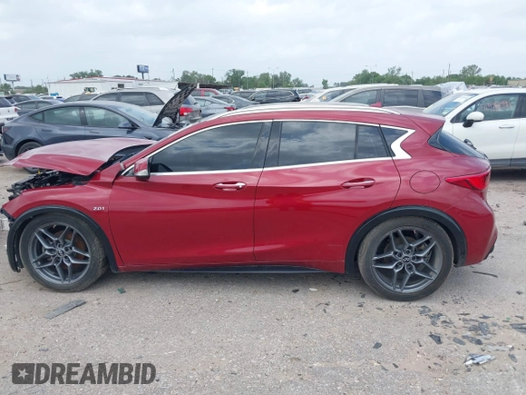 2017 Infiniti QX30 with VIN SJKCH5CP7HA022219, listed as a IAAI auction lot 41953315 with Not provided miles and . Bid and sale history available at DreamBid. Image 13.