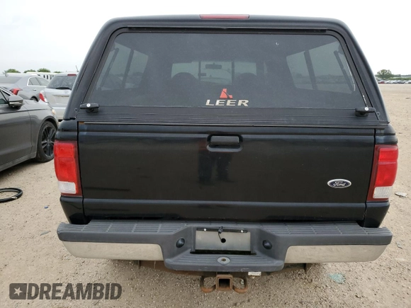 2000 Ford Ranger XLT with VIN 1FTZR15X7YPB39800, listed as a Copart auction lot 55661405 with 228,926 mi miles and Salvage title. Bid and sale history available at DreamBid. Image 6.