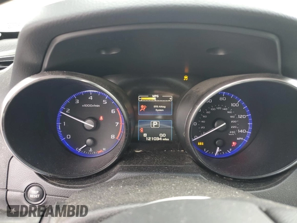 2015 Subaru Legacy 2.5i Premium with VIN 4S3BNAE60F3041720, listed as a Copart auction lot 46885823 with 121,034 mi miles. Bid and sale history available at carsss.com. Image 9.
