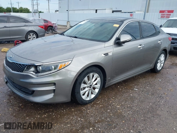 2016 Kia Optima EX with VIN 5XXGU4L39GG107329, listed as a IAAI auction lot 42455013 with 109,364 mi miles and . Bid and sale history available at DreamBid. Image 19.