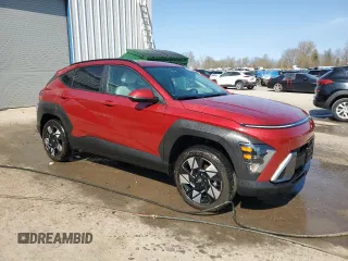 2024 Hyundai Kona SEL with VIN KM8HCCAB4RU047092, listed as a Copart auction lot 54319195 with 12,924 mi miles and Salvage Title. Bid and sale history available at carsss.com. Image 4.