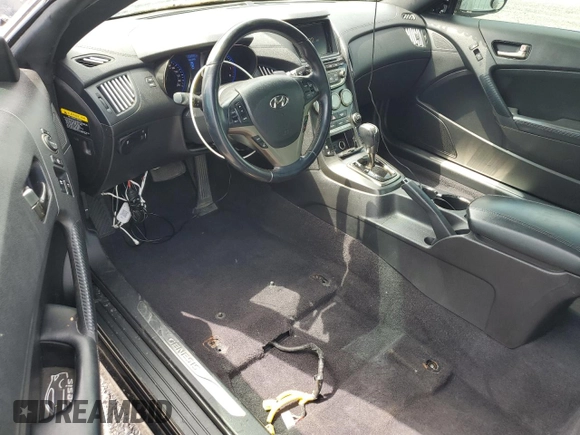 2013 Hyundai Genesis Coupe R-Spec with VIN KMHHT6KDXDU083153, listed as a Copart auction lot 62513615 with 145,932 mi miles and Clean title. Bid and sale history available at DreamBid. Image 8.