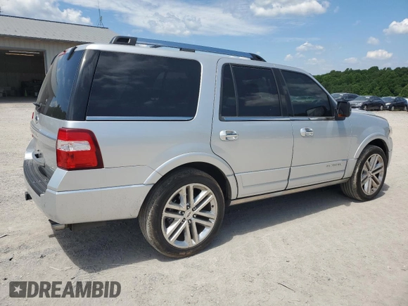 2015 Ford Expedition Platinum with VIN 1FMJU1MT6FEF24733, listed as a Copart auction lot 58774634 with 189,982 mi miles and Salvage title. Bid and sale history available at DreamBid. Image 3.
