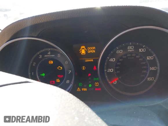 2008 Acura MDX with VIN 2HNYD28248H504514, listed as a IAAI auction lot 41780827 with 239,498 mi miles and . Bid and sale history available at DreamBid. Image 7.