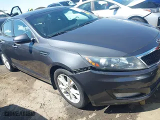 2011 Kia Optima EX with VIN KNAGN4A78B5175859, listed as a IAAI auction lot 41898170 with 176,167 mi miles. Bid and sale history available at carsss.com. Image 1.