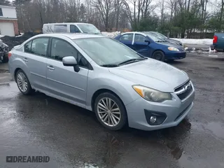 2012 Subaru Impreza Sedan 2.0i Premium with VIN JF1GJAD66CH009507, listed as a IAAI auction lot 41740411 with 203,384 mi miles. Bid and sale history available at carsss.com. Image 1.