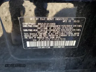 2015 Subaru Forester 2.0XT Premium with VIN JF2SJGDC7FH587876, listed as a Copart auction lot 50207295 with 99,291 mi miles and Salvage Title. Bid and sale history available at carsss.com. Image 12.