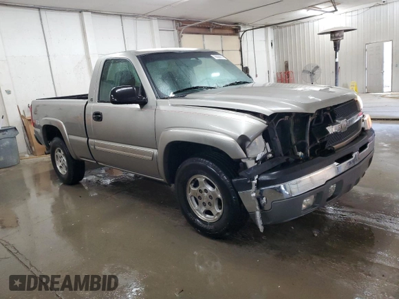 2003 Chevrolet Silverado 1500 LS with VIN 1GCEK14T53Z127952, listed as a Copart auction lot 78029914 with 167,923 mi miles and Salvage Title. Bid and sale history available at DreamBid. Image 4.