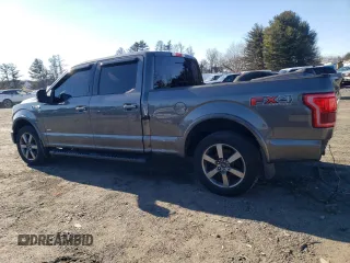 2015 Ford F-150 XLT with VIN 1FTFW1EG5FFB43455, listed as a Copart auction lot 46404195 with 298,332 mi miles and Salvage Title. Bid and sale history available at carsss.com. Image 2.