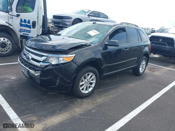 2014 Ford Edge SE with VIN 2FMDK3GC2EBA61445, listed as a IAAI auction lot 41962589 with 133,724 mi miles. Bid and sale history available at carsss.com. Image 2.
