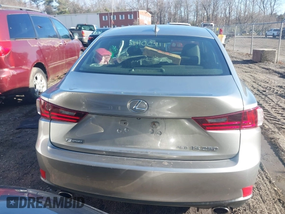 2015 Lexus IS 250 with VIN JTHCF1D2XF5025687, listed as a IAAI auction lot 41130492 with 115,826 mi miles and . Bid and sale history available at DreamBid. Image 16.