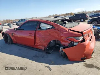 2024 BMW M4 Competition xDrive with VIN WBS43AZ0XRCP80630, listed as a Copart auction lot 79766704 with 0 mi miles and Salvage Title. Bid and sale history available at carsss.com. Image 2.