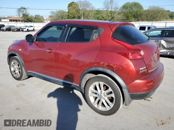 2012 Nissan Juke SL with VIN JN8AF5MR5CT114222, listed as a Copart auction lot 44494205 with 144,470 mi miles and Salvage Title. Bid and sale history available at DreamBid. Image 2.