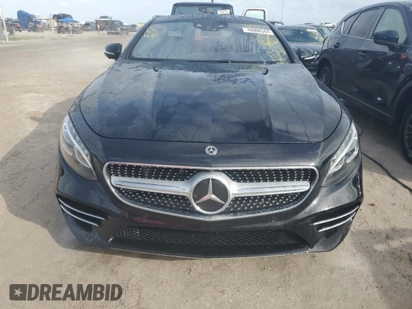 2019 Mercedes-Benz S-Class S 560 with VIN WDDXJ8GB1KA039636, listed as a Copart auction lot 76908544 with 0 mi miles and Non Repairable. Bid and sale history available at carsss.com. Image 5.